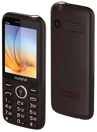 Мобильный телефон Maxvi K15n Brown
