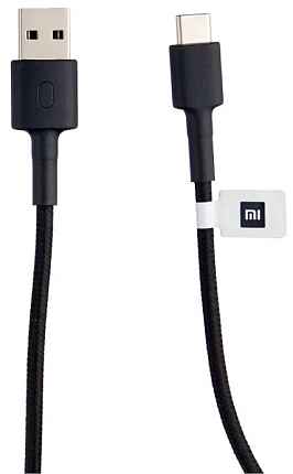 Кабель Xiaomi Mi Braided USB - USB Type-C 1 м Black