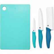 HuoHou Ceramic Knives & Cutting board Set