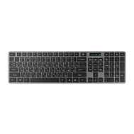 Беспроводная клавиатура Maxvi KWS-02 dark grey