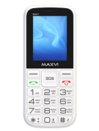 Мобильный телефон Maxvi B241 White