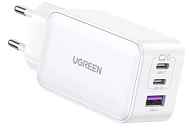 Зарядное устройство UGREEN CD244 (15334) 65W Nexode USB-A+2*USB-C GaN Tech Fast Charger White