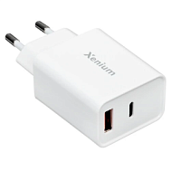 СЗУ XENIUM CCX252CW/00 25 Вт / USB-A, USB-C цвет белый