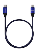 Кабель Maxvi MCw-60TT blue Type-C Type-C