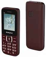 Мобильный телефон Maxvi C3n Wine Red