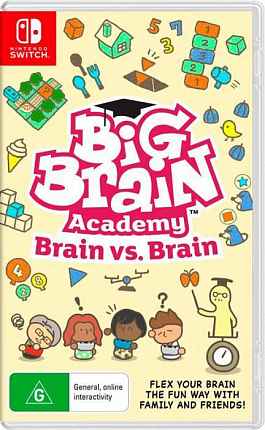 картинка Big Brain Academy: Brain vs. Brain на картридже от магазина MIX MOBILE-