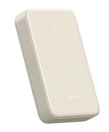 Внешний аккумулятор UGREEN PB531 (55837B) 20000mAh 30W Two-way Fast Charging бежевый