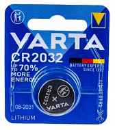 Батарейка Varta ELECTRONICS CR2032 BL1 Lithium 3V (6032)