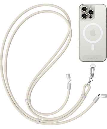 Кабель Satechi ST-LOTGLW Sand 1.5м 2*USB-C 60W OntheGo Crossbody Lanyard Cable