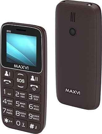 Мобильный телефон Maxvi B110 Brown