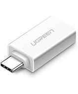 Адаптер UGREEN US173 (30155) USB-C to USB 3.0 A Female Adapter. Цвет: белый