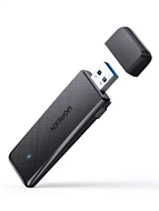 Адаптер UGREEN CM492 (50340) AC1300 Wireless Network Adapter. Цвет: черный