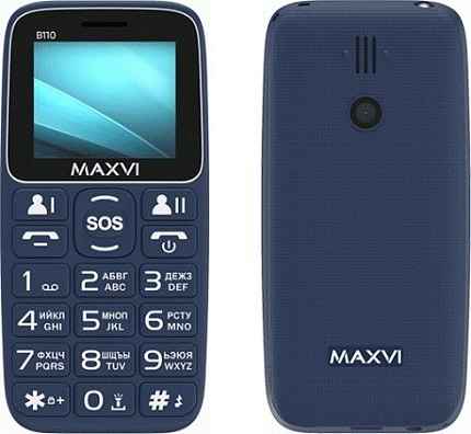 Мобильный телефон Maxvi B110 Blue
