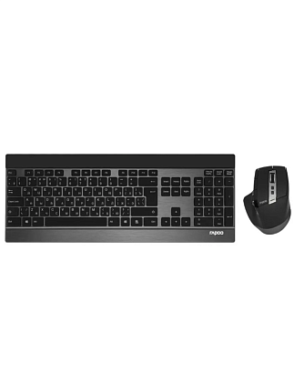 картинка RAPOO 9900M-BL Беспроводной комплект от магазина MIX MOBILE-