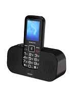 Мобильный телефон Maxvi RT-04 с док-станцией black