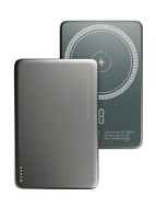 Внешний АКБ OLMIO QM-15 044472 Mag-Go 5000mAh, 20W PowerDelivery, 15W wireless, серый