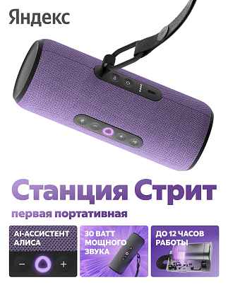 Яндекс Станция Стрит с Алисой