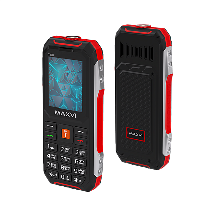 Мобильный телефон Maxvi T100 Red