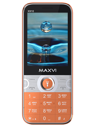 Мобильный телефон Maxvi X910 Orange