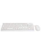 Клавиатура+мышь беспроводная RAPOO X1820-WHT, белый