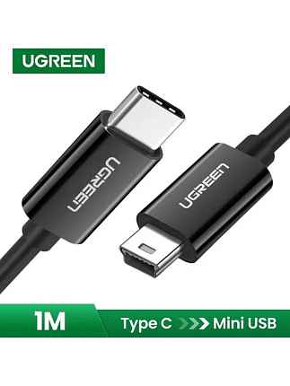 UGREEN US242 (50445) USB-C to MiniUSB 5Pin 1м