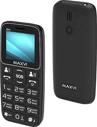 Мобильный телефон Maxvi B110 Black