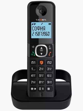 Радиотелефон teXet TX-D5605A черный