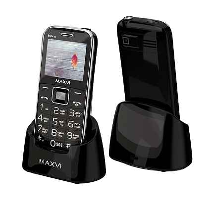 Мобильный телефон Maxvi B6ds up Black