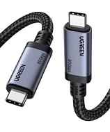 Кабель UGREEN L706 (65383) 1м серый 240W 80Gbps USB-C to USB-C GEN4 Charging Cable 5A Max