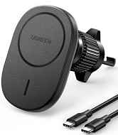 Беспроводное зарядное устройство UGREEN CD345 (25925) Magnetic Wireless Car Charger на вент отв.