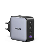 Зарядное устройство UGREEN X764 200W серый с кабелем 1м Nexode Pro USB-A+3*USB-C GaN Tech Fast Charg