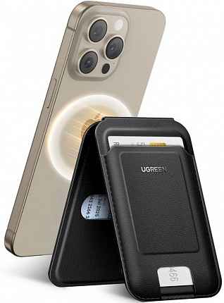 картинка UGREEN LP836 (45165) Magnetic Wallet with Stand от магазина MIX MOBILE-