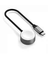 Зарядное устройство Satechi ST-QCAWM USB-C Magnetic Fast-Charging Cable для Apple Watch серый космос