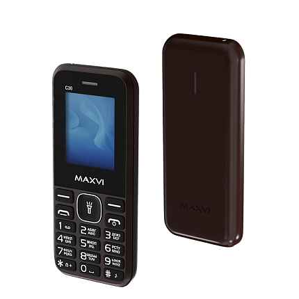 Мобильный телефон Maxvi C30 Brown
