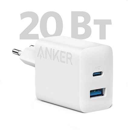 Anker 312 20W A2348 USB-A + USB-C
