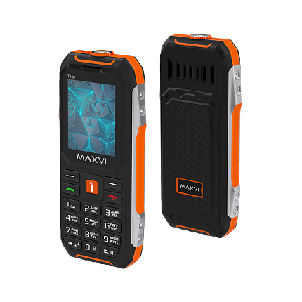 Мобильный телефон Maxvi T100 Orange