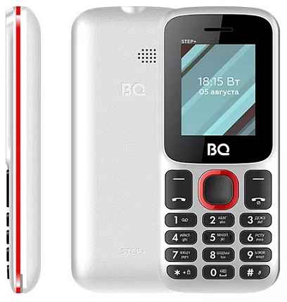 Мобильный телефон BQ 1848 Step+ White Red