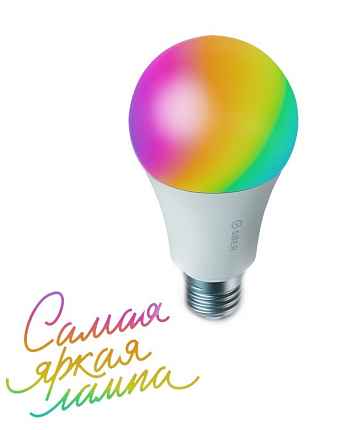 Умная лампа SBER SBDV-00120 E27/A70/14 Вт/1500Лм/WiFi