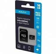 Maxvi microSDXC 16GB, class 10, UHS-I (1), V10