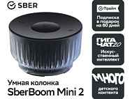 Акустическая система Сбердевайсы SberBoom Mini 2 Квантовый чёрный SBDV-00250A