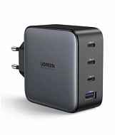 Зарядное устройство UGREEN CD226 (40747) 100W Grey Nexode USB-A+3xUSB-C GaN Tech Fast Charger