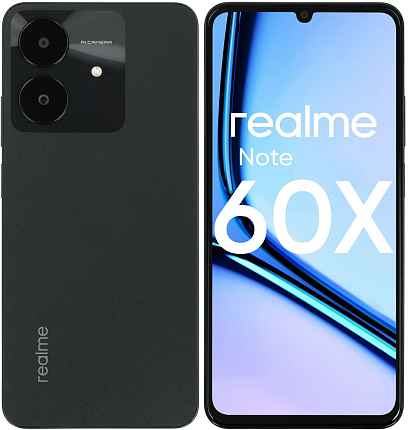 Смартфон Realme Note 60X 4/128GB Black
