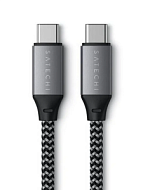 Кабель Satechi ST-TCC10M Type-C Cable 25 см серый космос.