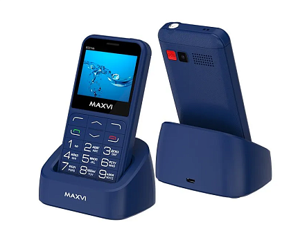 Мобильный телефон Maxvi B231ds Blue