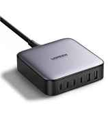 Зарядное устройство UGREEN CD271 (40914) 200W 2*USB-A+ 4*USB-C Desktop Charger (6-Port) серый